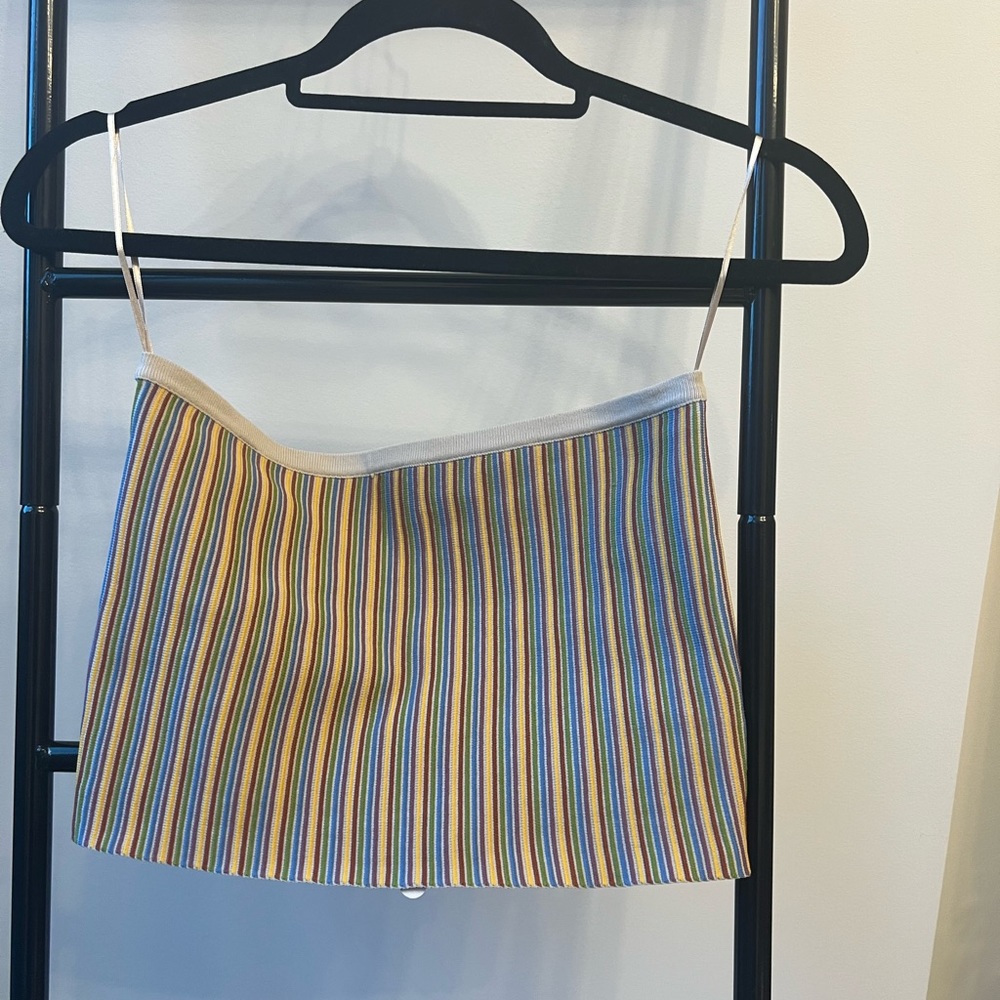 Sweet Lemon Stripe Bandeau NWT